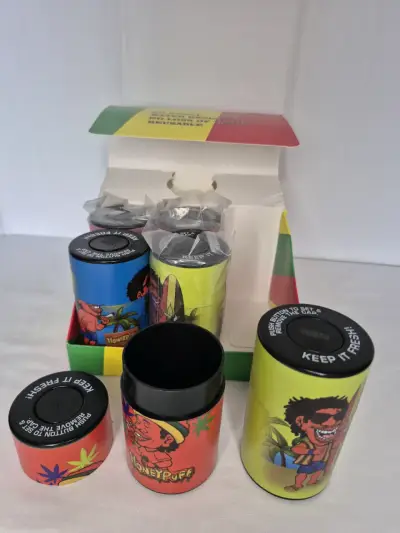 Set de Recipientes Herméticos Honeypuff - miniatura 1
