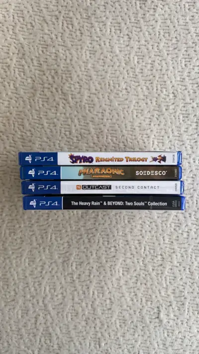 Lote 4 Juegos PS4 (Heavy Rain, Spyro…) - miniatura 3