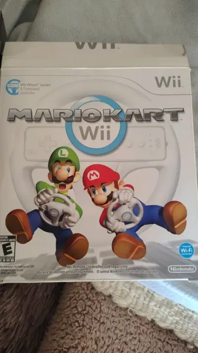 Consola Nintendo Wii con Mario Kart y Super Mario Bros - miniatura 2