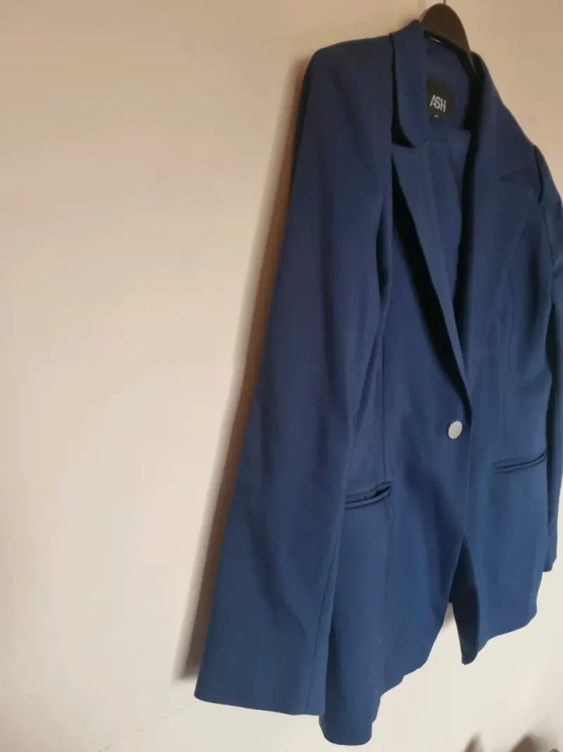 Blazer azul marino para mujer marca ASH - 5