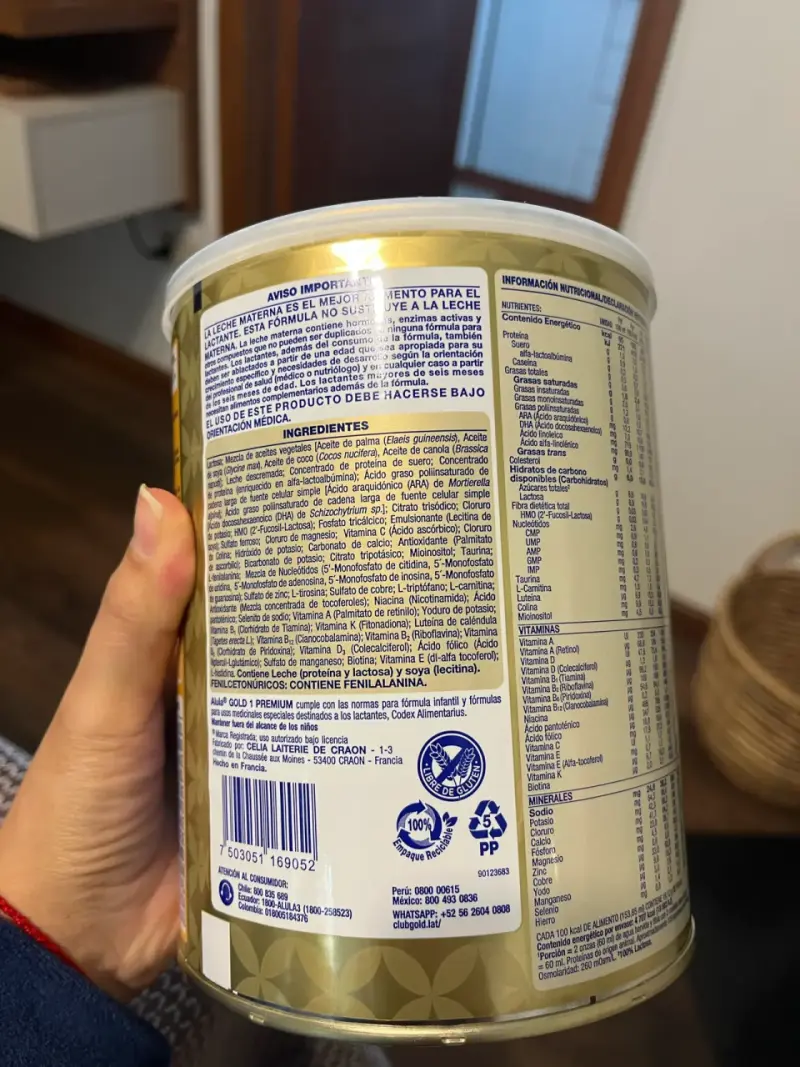 Fórmula de inicio Alula Gold Premium 900g - 3