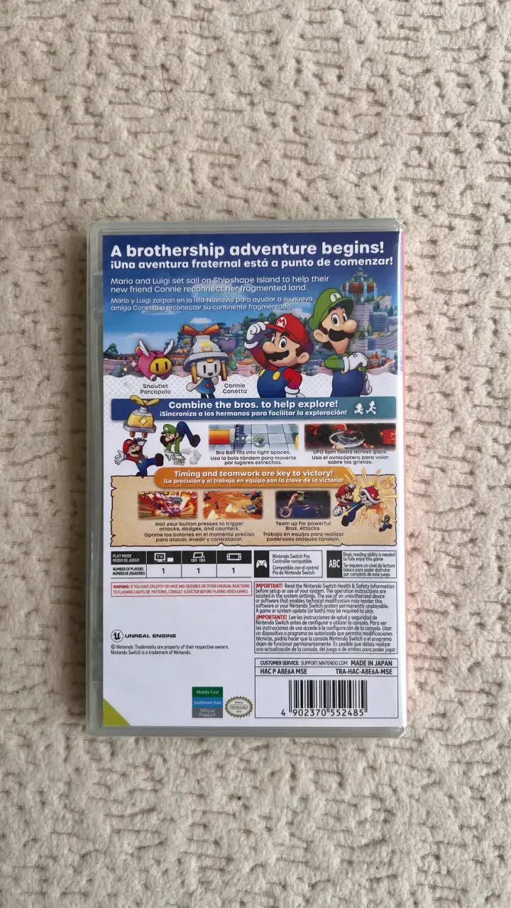 Juego Nintendo Switch Mario & Luigi Brothership - 2