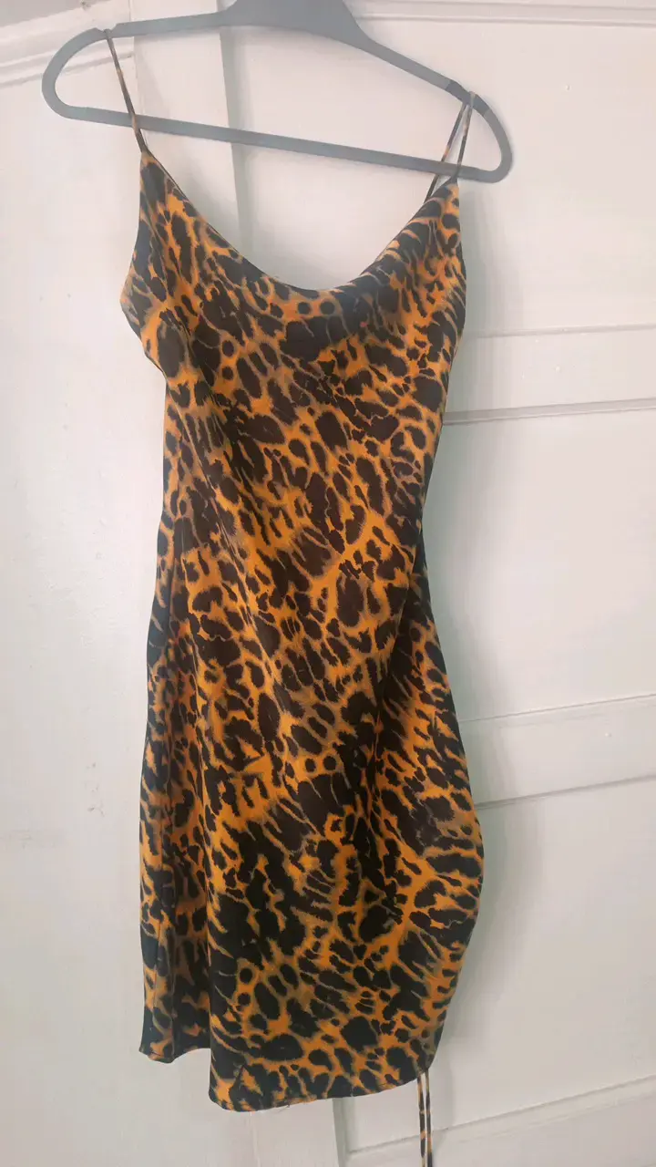 Vestido Topshop estampado animal print - 1