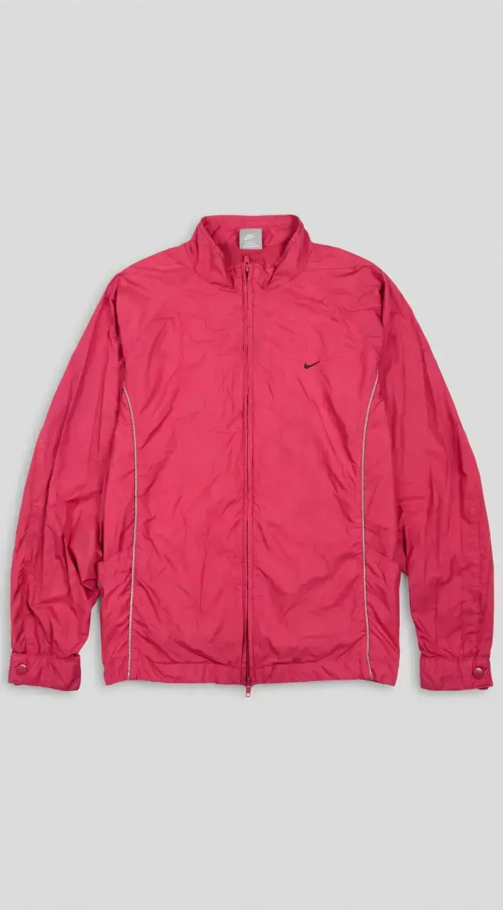 Chaqueta Rompevientos Rosada Nike para Mujer - 1