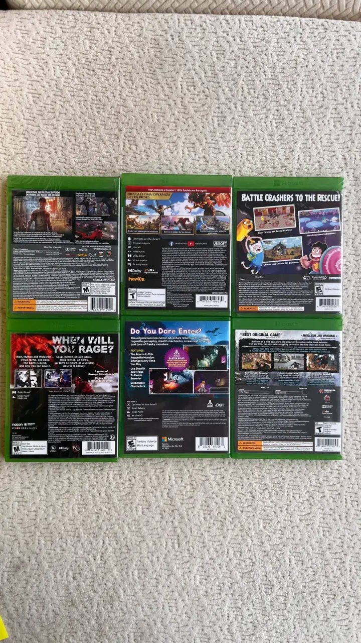 Lote 6 Juegos Xbox One y Xbox Series X - 2