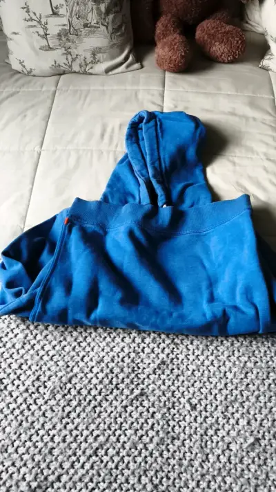 Polerón azul con capucha Superdry - miniatura 2