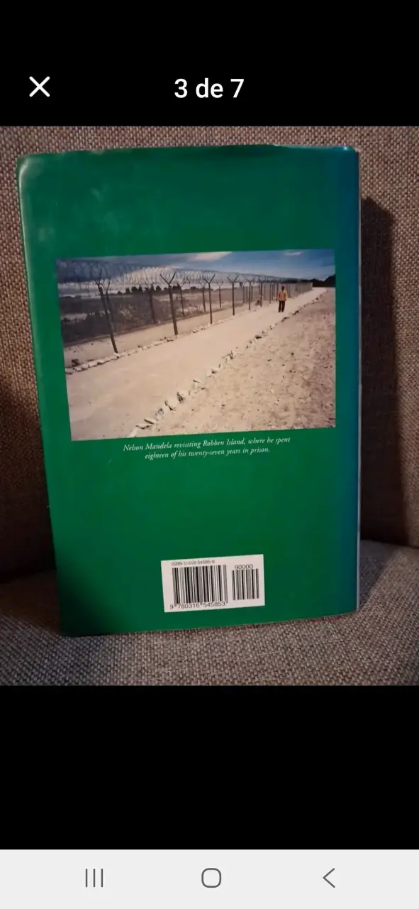 Libro Long Walk to Freedom de Nelson Mandela - 3