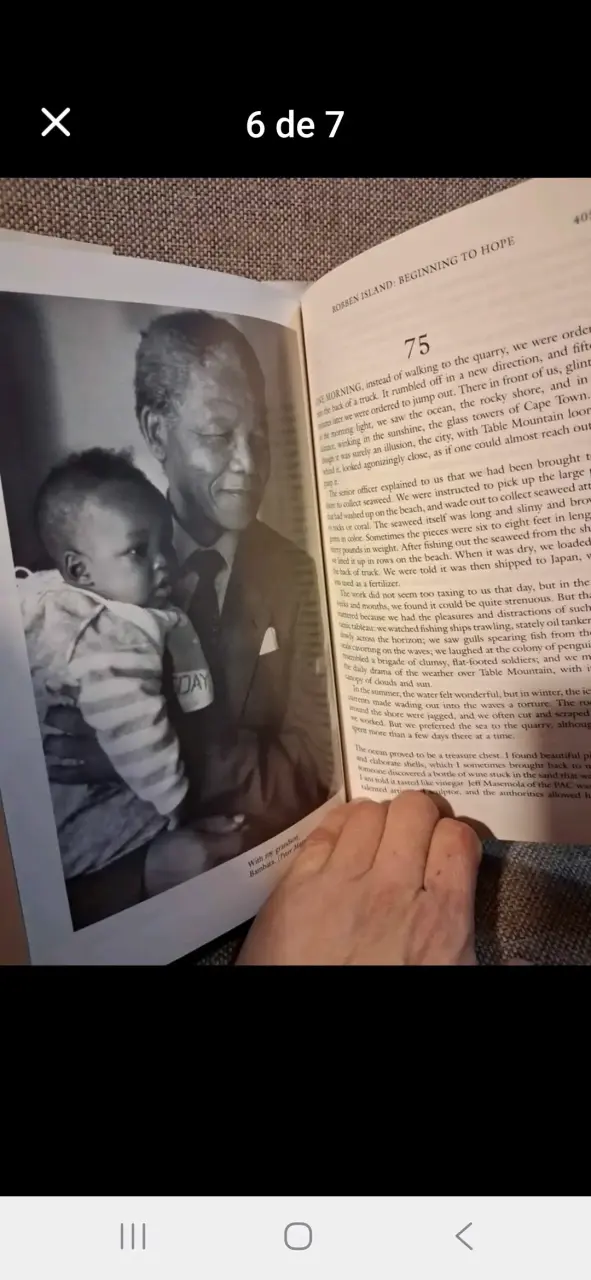 Libro Long Walk to Freedom de Nelson Mandela - 5
