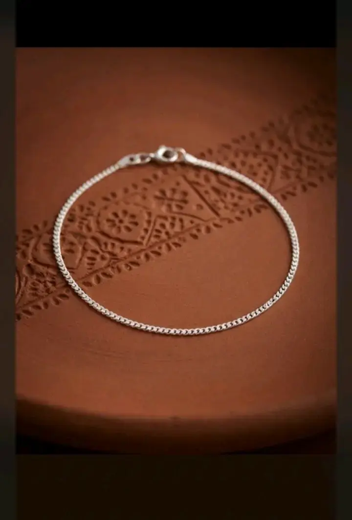 Pulsera de plata elegante para mujer