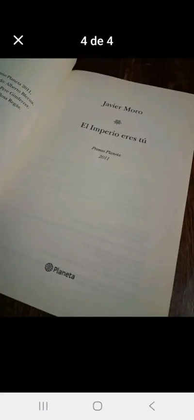 Libro 'El Imperio Eres Tú' de Javier Moro - miniatura 3