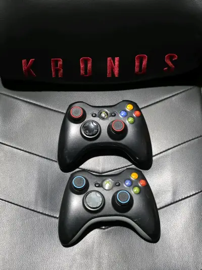 Controles inalámbricos para Xbox 360 con baterías recargables - miniatura 1