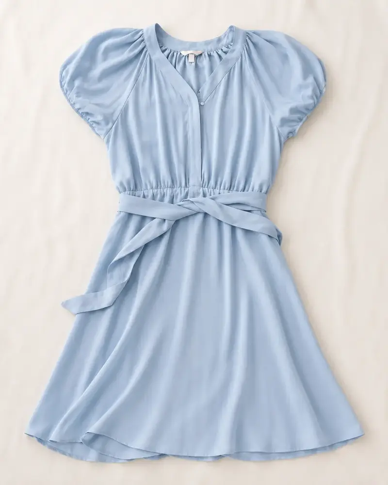 Vestido Azul Claro