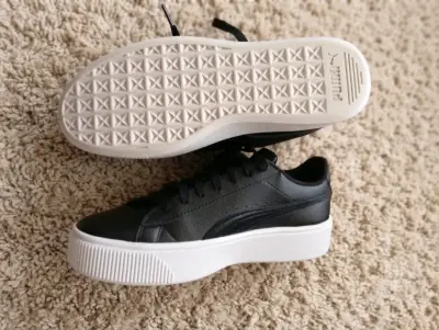 Zapatillas negras Puma con SoftFoam - miniatura 5