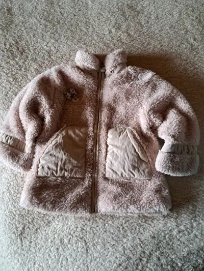 Chaqueta de peluche para niña Limonada - miniatura 1