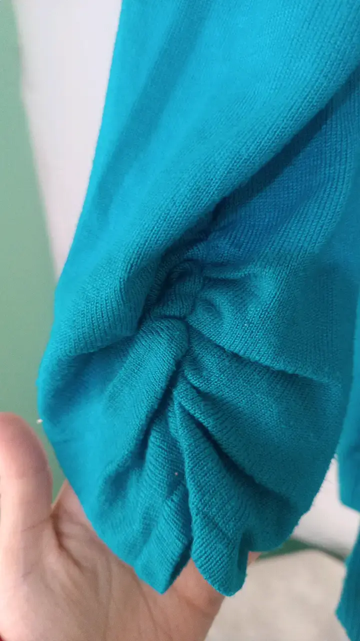 Cardigan turquesa para mujer Avenue - 2