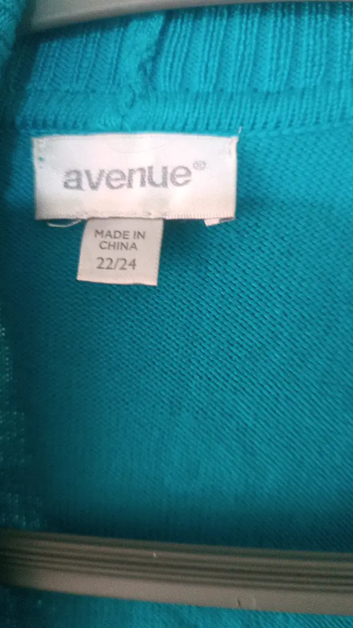 Cardigan turquesa para mujer Avenue - 3