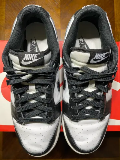 Zapatillas Nike Dunk Low Blanco y Negro - miniatura 3