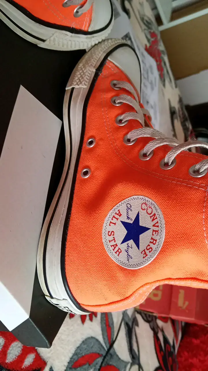 Zapatillas Converse All Star Naranjas - 3