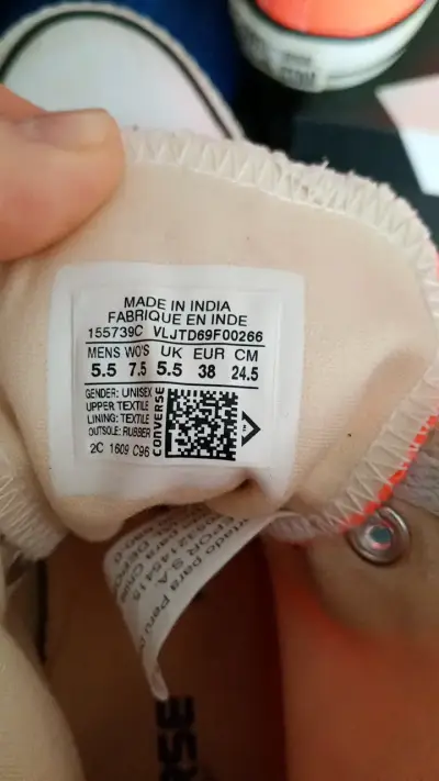 Zapatillas Converse All Star Naranjas - miniatura 4