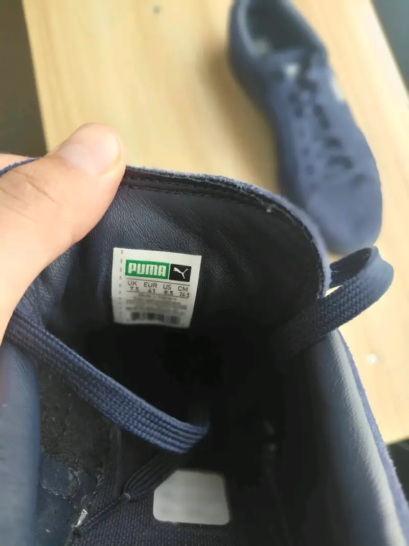 Zapatillas deportivas azul marino Puma talla 41 - 1