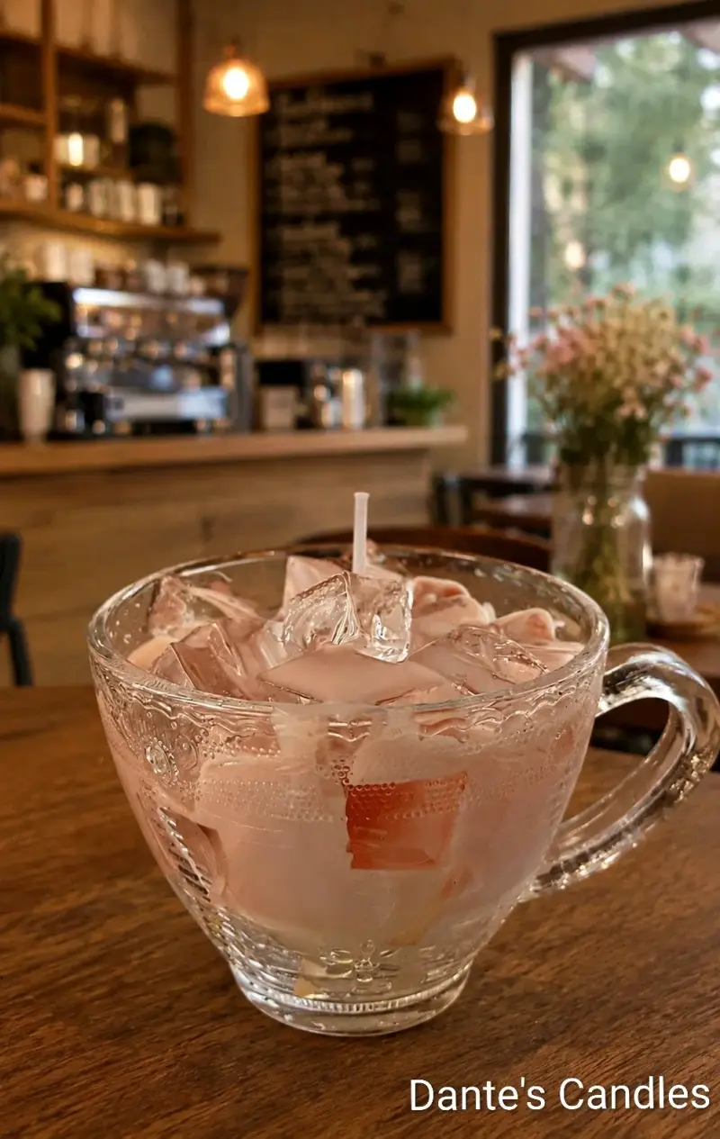 Vela decorativa Ice caramel coffee