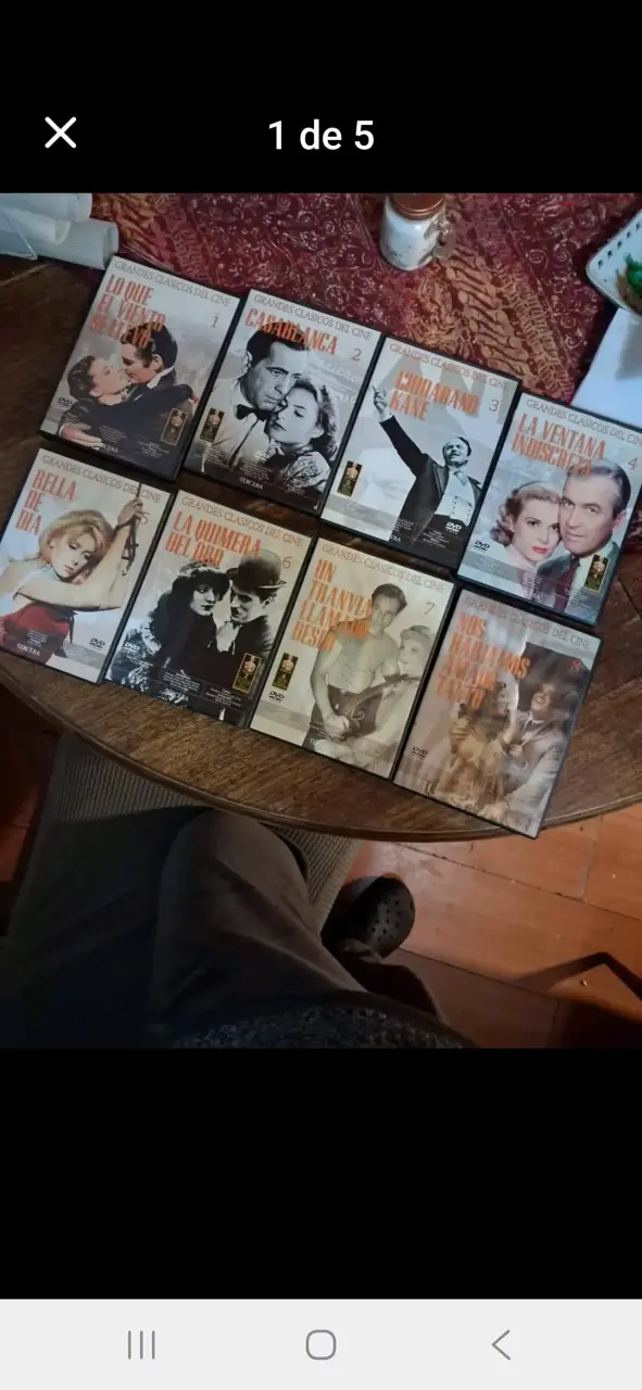 Colección de 8 DVDs Grandes Clásicos del Cine - 1