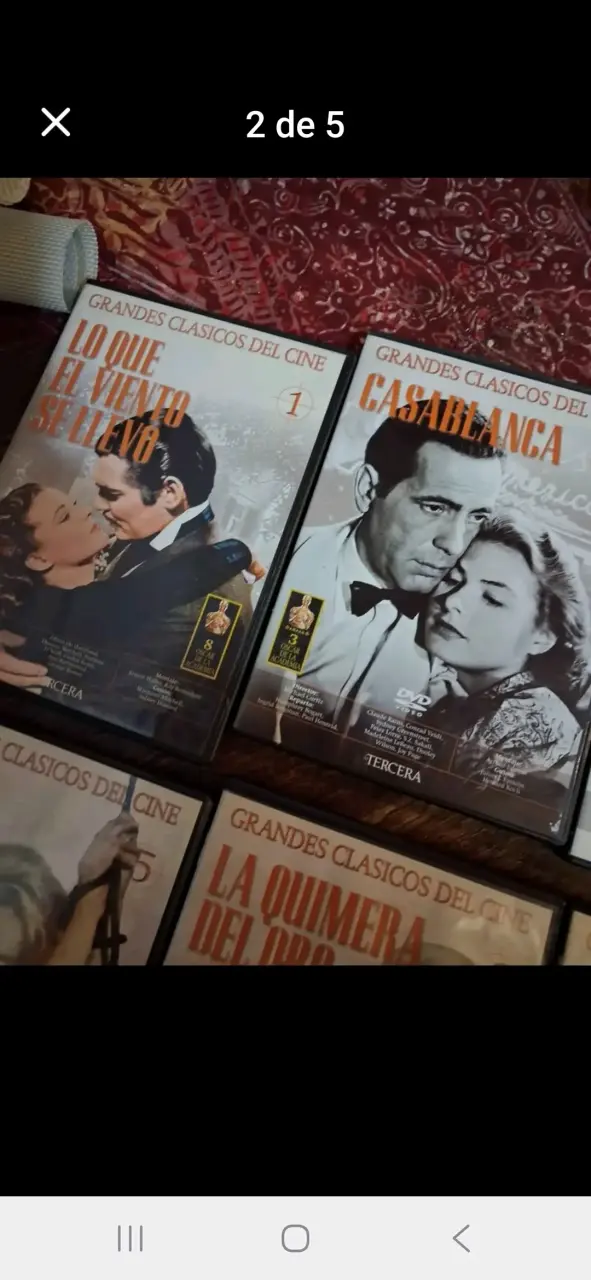 Colección de 8 DVDs Grandes Clásicos del Cine - 2