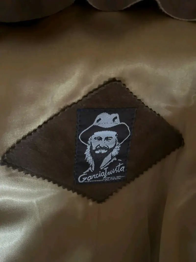 Chaqueta de lana con parches marrones Garcia Fausta - 3