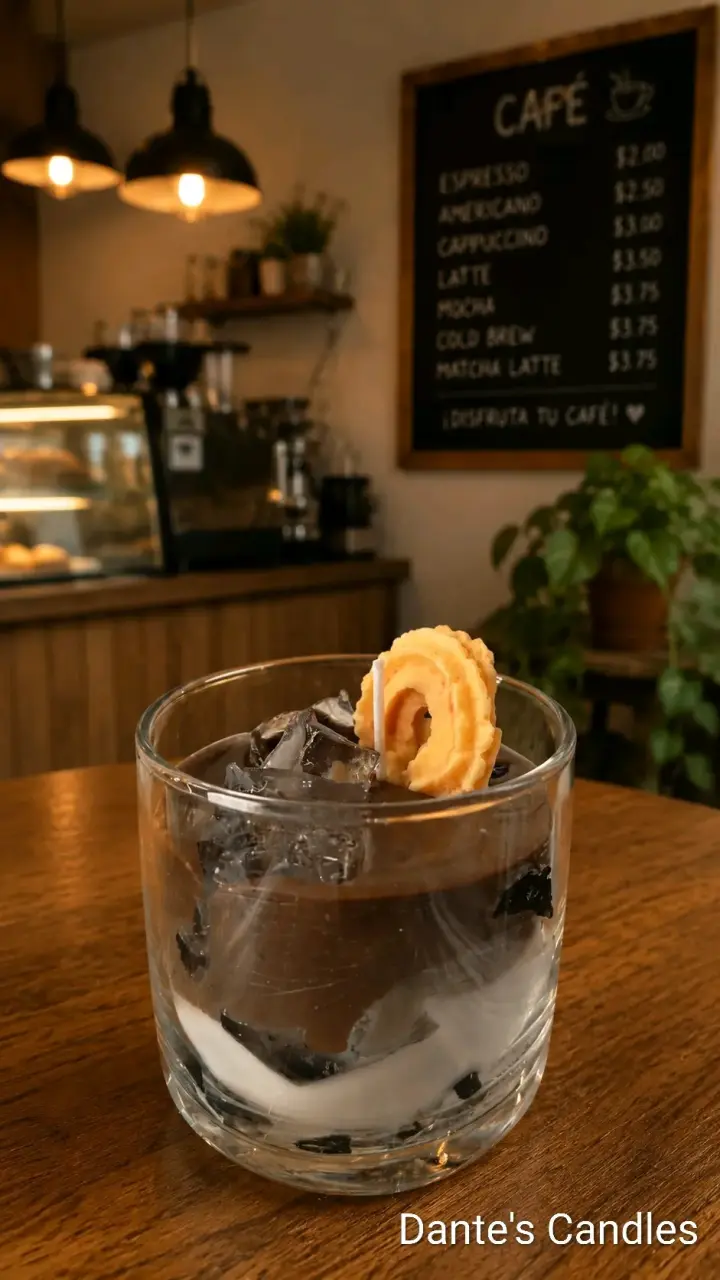 Vela aromática chocolate con leche
