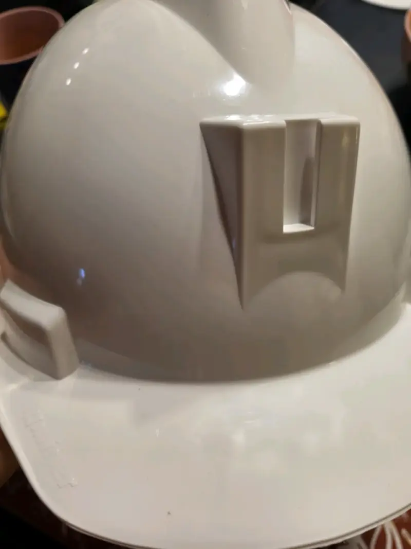 Casco de seguridad + lámpara minera LED - 1