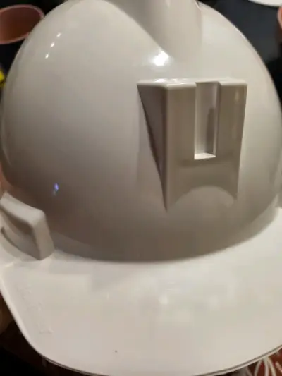 Casco de seguridad + lámpara minera LED - miniatura 1