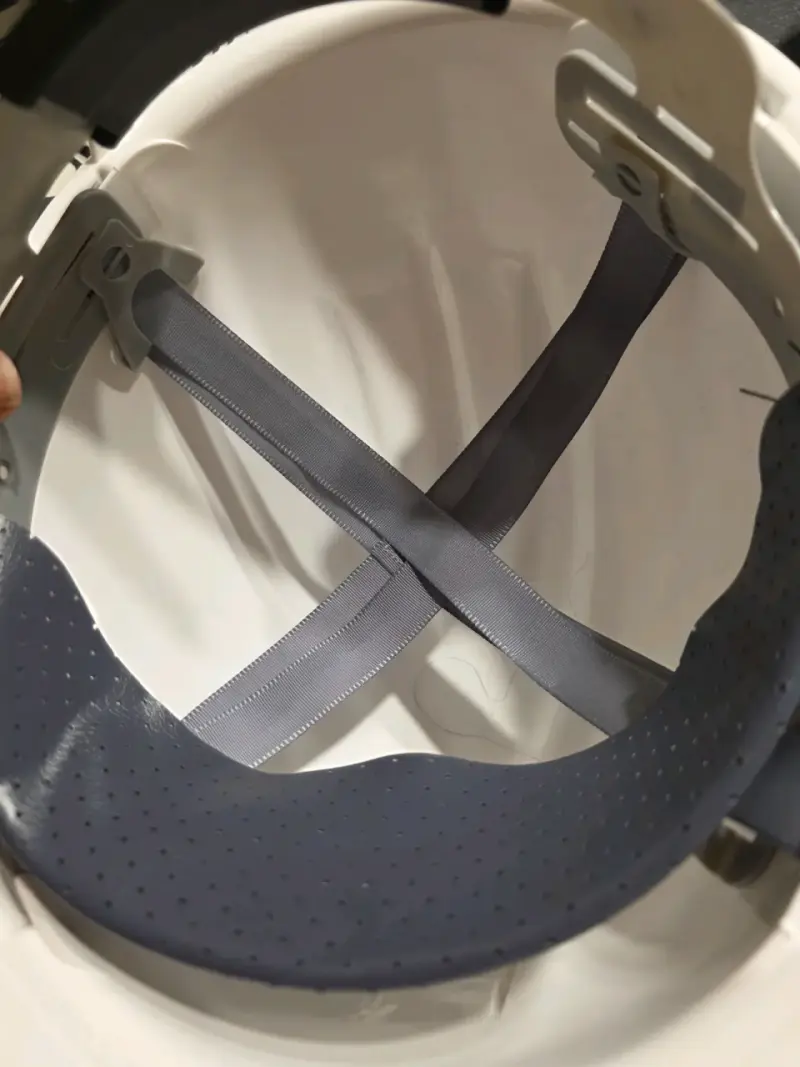 Casco de seguridad + lámpara minera LED - 2