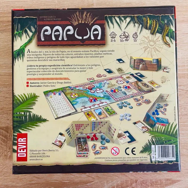 Juego de Mesa Papúa de Estrategia - 2