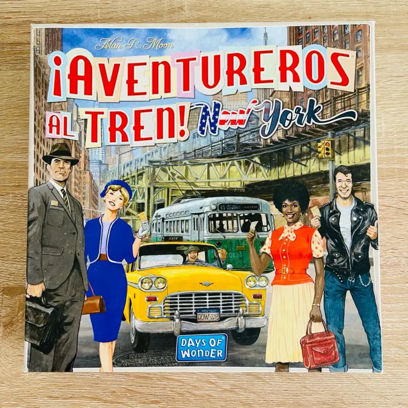 Juego de mesa Aventureros al Tren Nueva York - 2