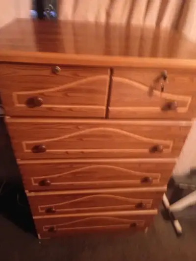 Cómoda de Madera XL con 6 Cajones - miniatura 1