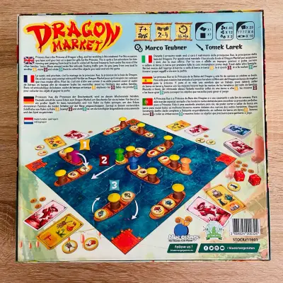 Juego de mesa Dragon Market para 2-4 jugadores - miniatura 2