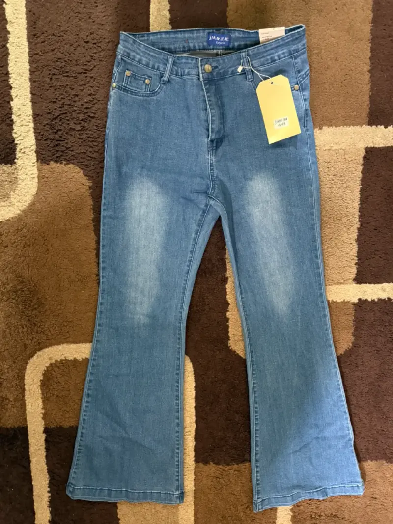 Pantalón flare de mujer talla 46