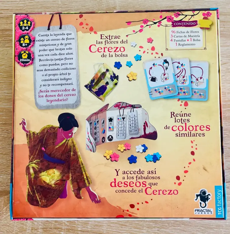 Juego de mesa La Leyenda del Cerezo - 2