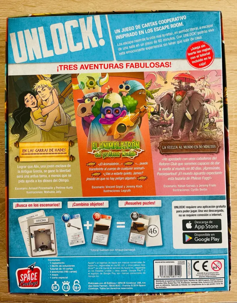 Juego de Cartas Unlock Mythic Adventures - 2