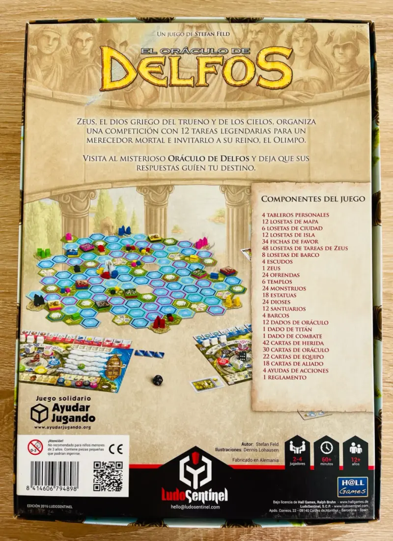 Juego de Mesa El Oráculo de Delfos de Stefan Feld - 2