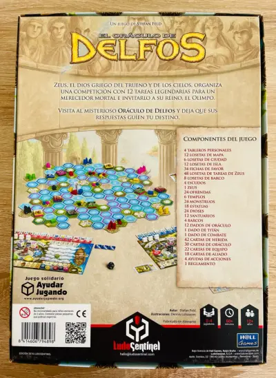 Juego de Mesa El Oráculo de Delfos de Stefan Feld - miniatura 2