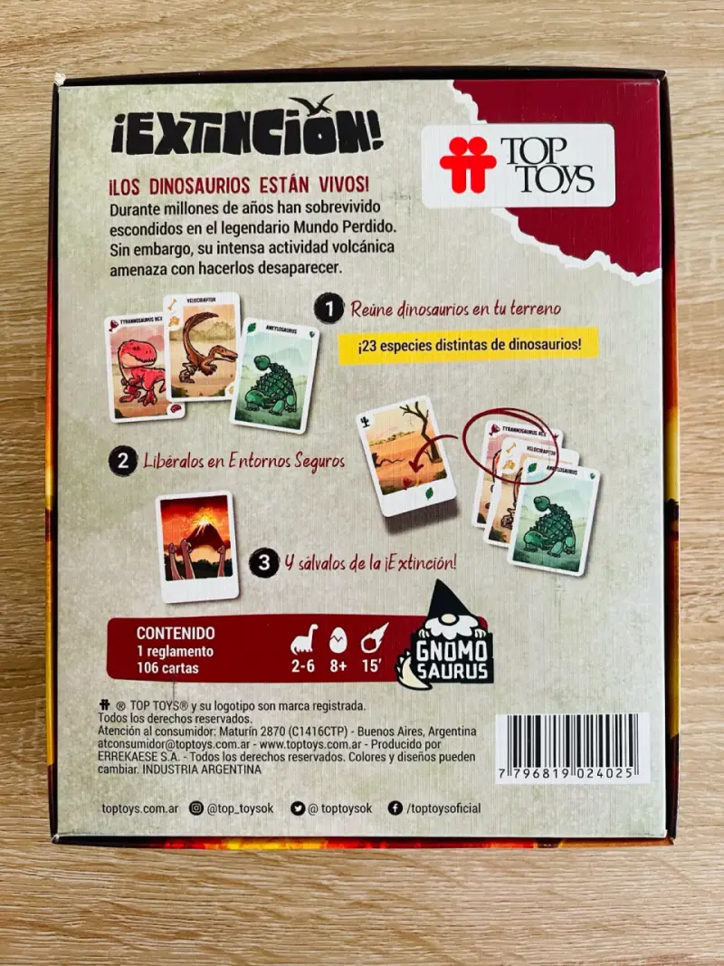 Juego de mesa ¡Extinción! Top Toys - 2