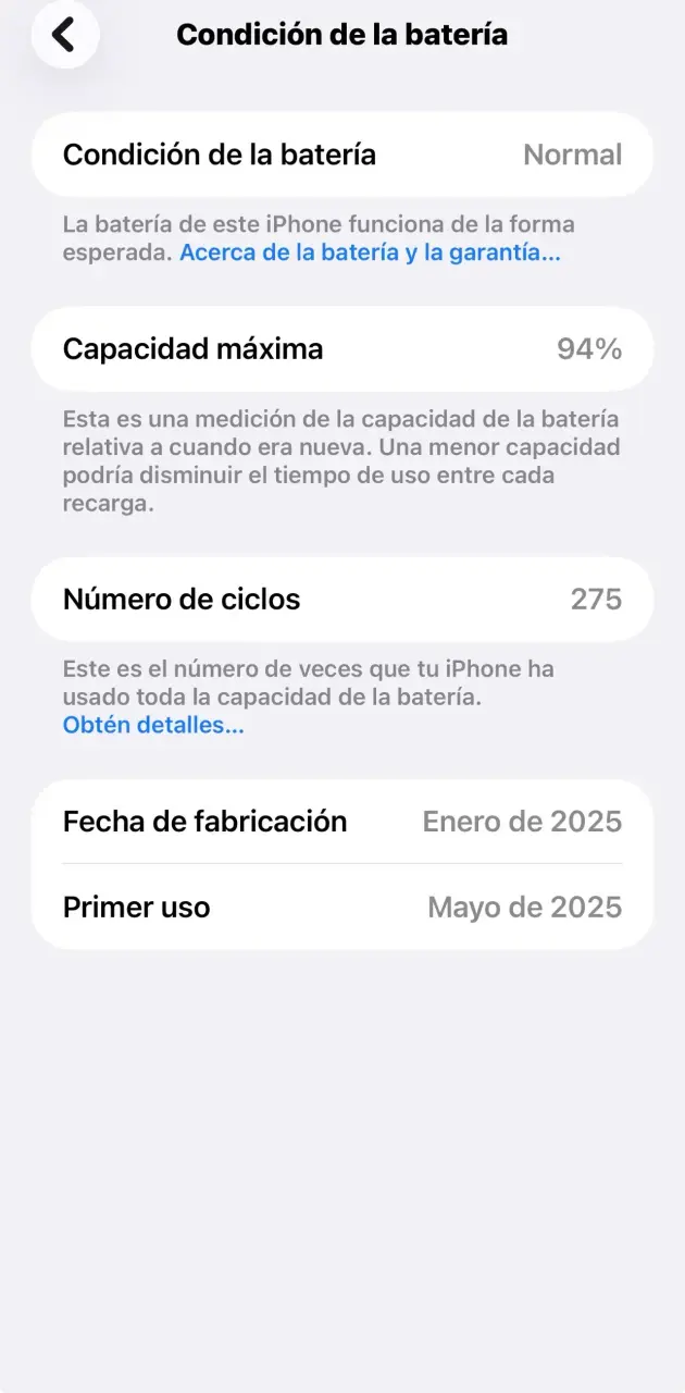 iPhone 16Pro Max 256GB Gris Espacial en Buen Estad - 3