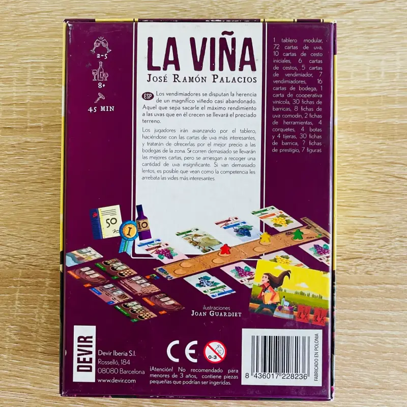 Juego de Mesa La Viña Devir - 2