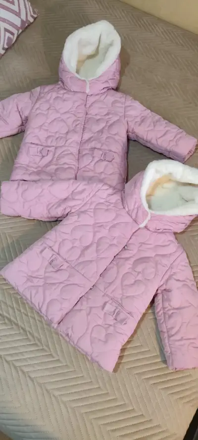 Parkas rosadas marca yamp - miniatura 2