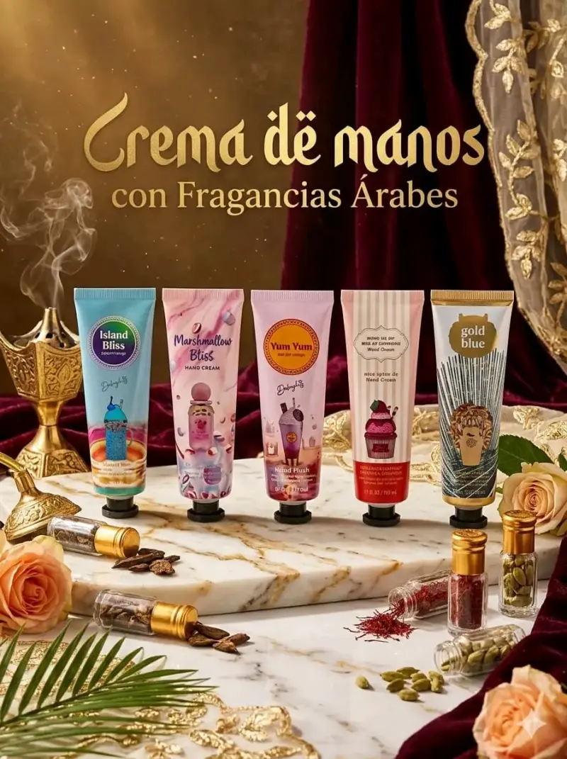 Set de Cremas de Manos con Fragancias Árabes - 1