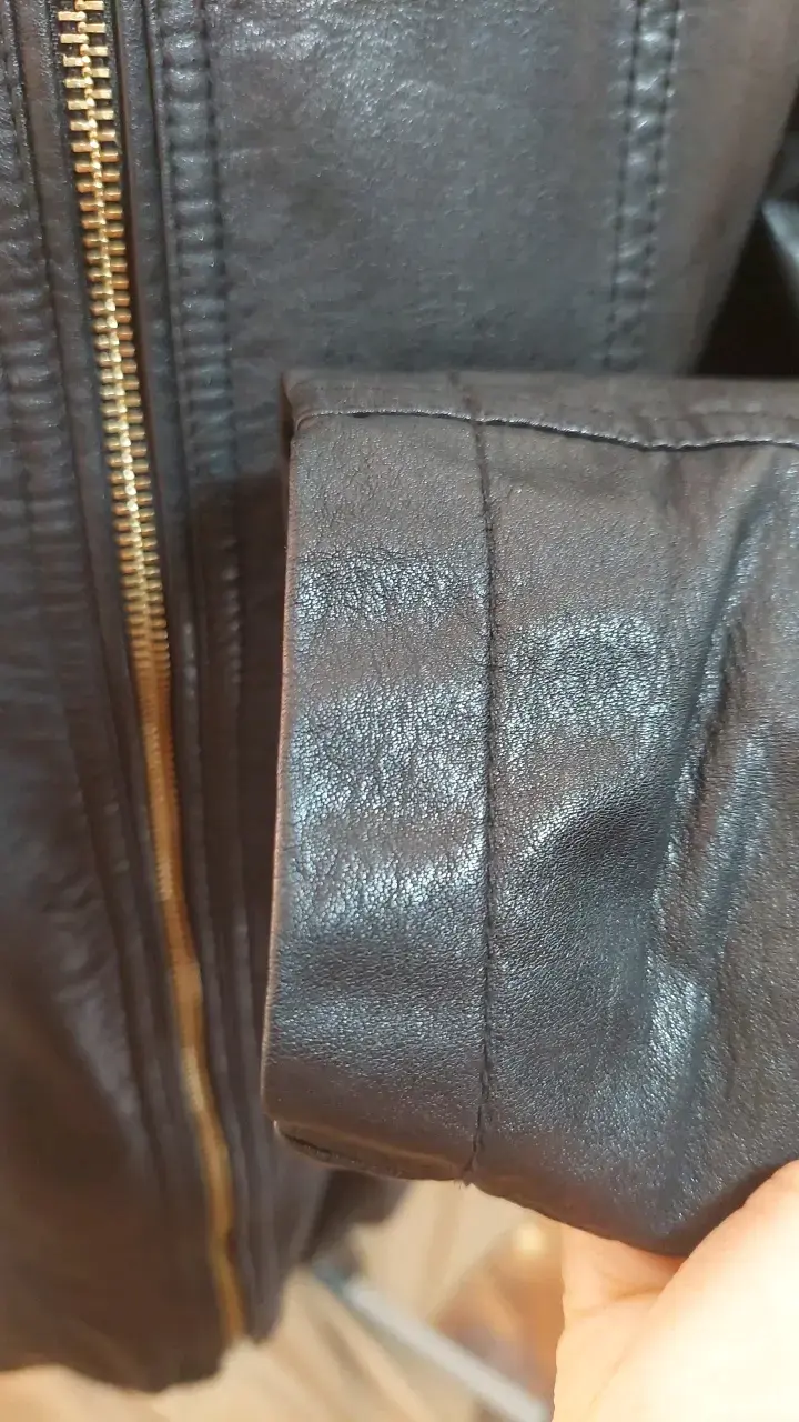 Chaqueta de cuero negra Stefano Cocci - 2
