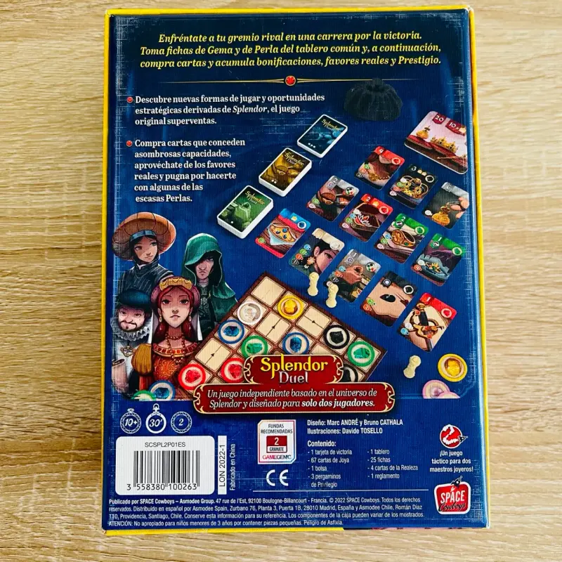Juego de Mesa Splendor Duel para Dos Jugadores - 2