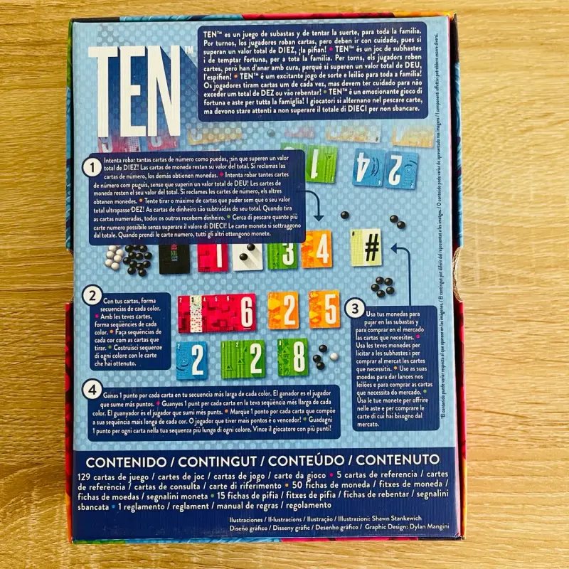 Juego de Mesa TEN de Estrategia y Suerte - 2