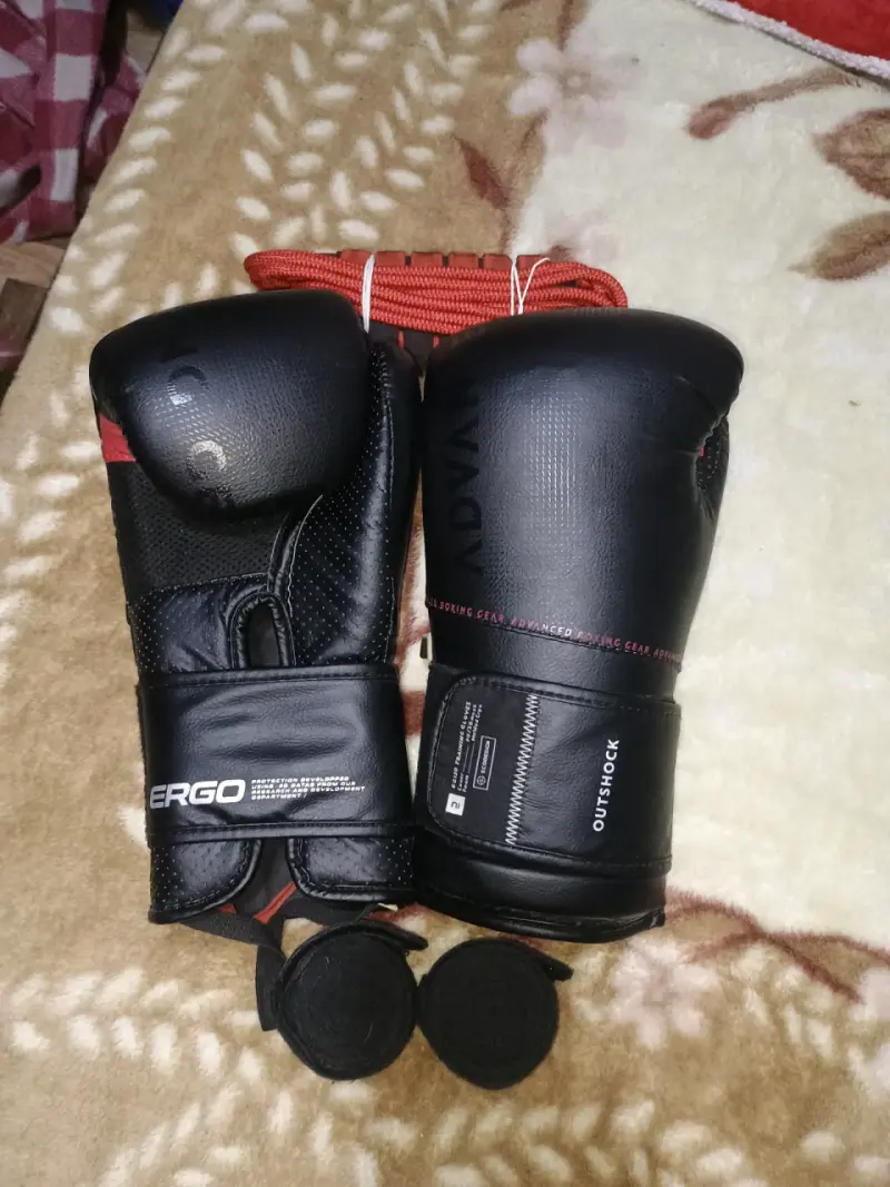 Guantes de Boxeo Outshock Ergo Negros - 3